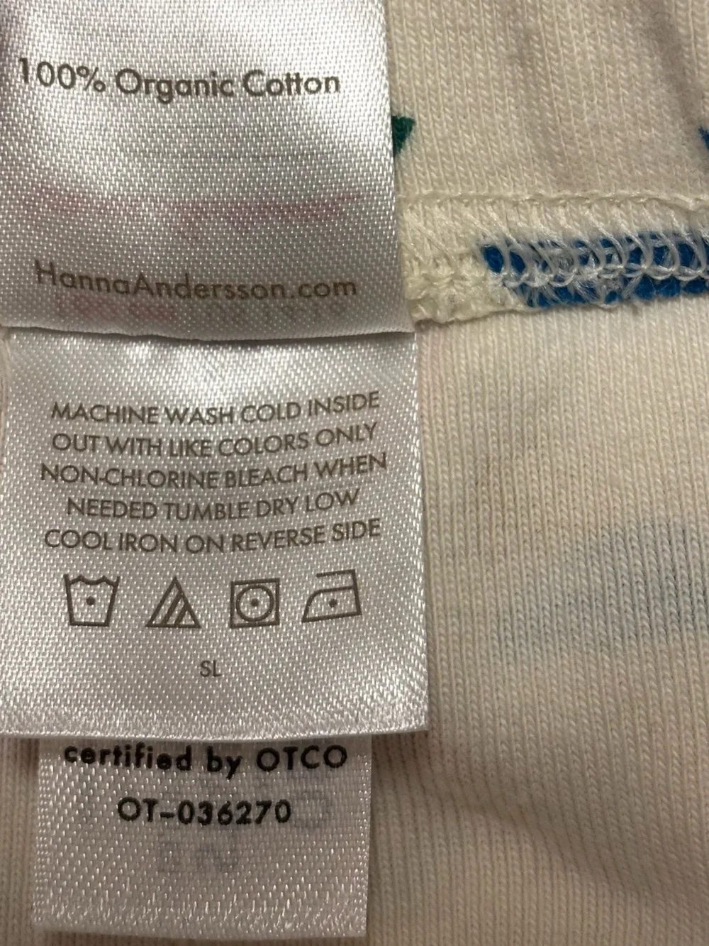 Hanna Andersson pajama set, size 14-16Y